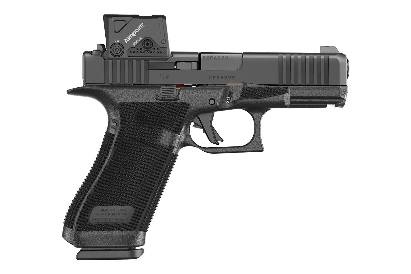 Glock 45 G6 9mm Semi-Auto Pistol w/ DC8 Aimpoint COA Red-Dot Sight